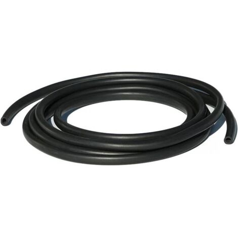 Tuyau en caoutchouc résistant à l'huile thermique à base d'acide, tuyau en caoutchouc fluoré de 1 mètre, Tube FKM Transfert(8x12mm)