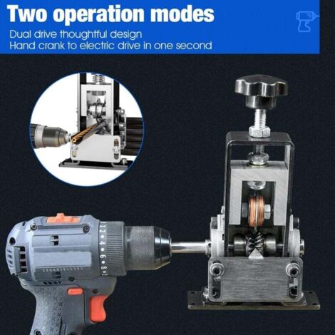 Automatique Avec Denudeur De Cable Electrique 2-25 Mm, Machine A Denuder Cuivre Entrainee Lame De Rechange Outil A Denuder Les Dechets De Cable 96616162