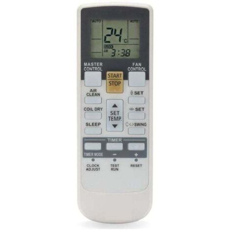 Télécommande compatible avec les climatiseurs Fujitsu et génériques, conception originale, fonctions avancées, jusqu'à 4 vitesses de ventilation, prête à l'emploi en quelques secondes (1/5)