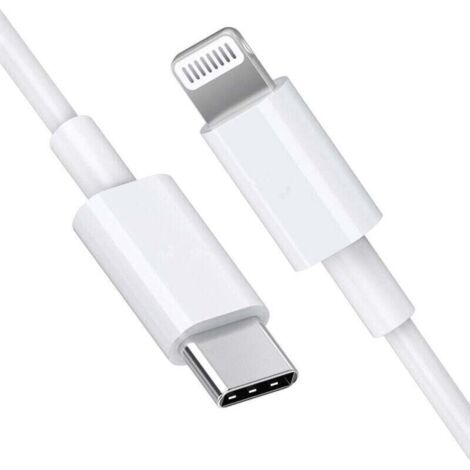 Câble USB C vers Lightning 1 mètre Câble de chargeur rapide de transmission de puissance certifié Apple MFi pour iPhone 12/12 Mini/12 Pro/12 Pro Max/11 Pro/11 Pro Max/X/XS/XR/XS Max/8/8 Plus/ iPad/Air (1/5)