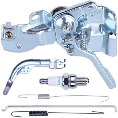 Ensemble d'accélérateur avec ressort de rappel de régulateur pour moteur Honda GX160 GX200 GX140 168F 5,5/6,5 CV, ensemble de commande d'accélérateur + bras de régulateur + levier de régulateur + boug