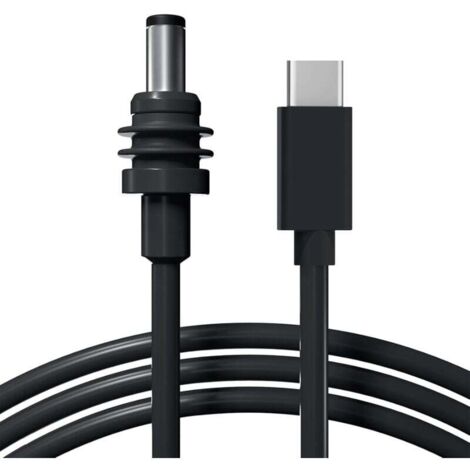 Câble d'alimentation mini USB C vers DC Starlink 2M/6,5FT, entrée USB Type-C 100W vers cordon de charge à prise cylindrique étanche, fonctionne avec une source PD 65W+