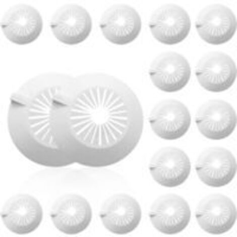 40 pièces couvercle de tuyau de radiateur guirlande accessoires de couvercle de tuyau de radiateur tuyau de robinet de plomberie tuyau de guirlande pour tuyaux d'eau couvercle de radiateur (14-29mm)