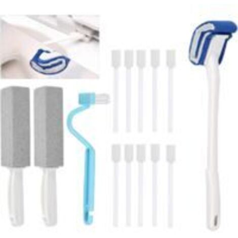 14Pcs Brosse de Toilette en Pierre Ponce de Nettoyage avec Poignée pour Enlever Taches et Anti-calcaire Nettoyage pour Piscine, Plaque de Cuisson, Carrelage cuvette des Toilettes