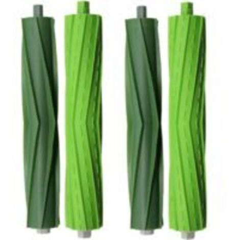 Lot de 2 brosses à rouleaux en caoutchouc de rechange pour aspirateurs iRobot Roomba séries e i et j i3 i3+ i6+ i7 i7+ i8+ Plus E5 E6 E7 j7 (7150) j7+ (7550) (1/5)