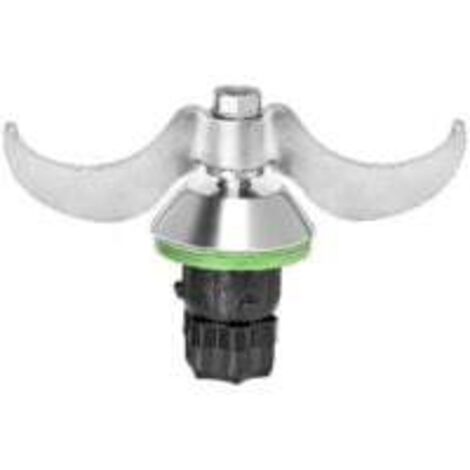 Couteau à Pâte pour Thermomix Bimby TM5 TM6, Couteaux Lames Mélangeur de Pâte pour Thermomix TM 5 TM 6 adaptées au Pétrissage du Pain, Nettoyage facile, Lames en acier inoxydable