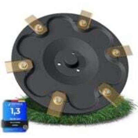 Disque de coupe 6 lames compatible avec les tondeuses robotisées Segway Navimow i105E, i108E et i110n - Disque de coupe haute qualité pour 6 lames (pour série I avec lames et vis) (1/5)