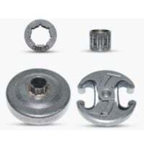 325"-7T Tambour d'embrayage Embrayage Assy Pignon Jante Roulement à aiguilles kit pour Husqvarna 340 345 346XP 350 351 353 445 450 E Tronçonneuse (1/5)