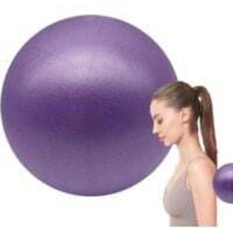 25 Cm/9.Ballon D'exercice De Yoga,8 Pouces Antidéflagrant Et Anti-dérapant Pilates Grossesse Fitness Balls Pour Augmenter La Flexibilité Et Favoriser La Combustion Des Graisses(Rose), 25cm Yoga B