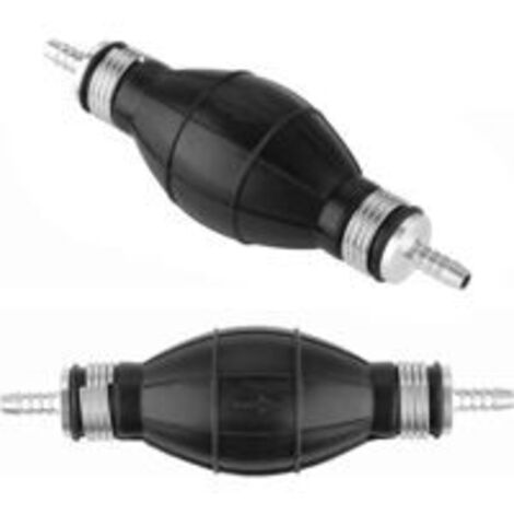 Poire Amorcage Carburant 10mm, 2 Pièces Manuelle Ligne de Carburant Pompe, Pompe Transfert Carburant Liquide pour Auto Automobile Bateau Jardin Pompe (1/5)
