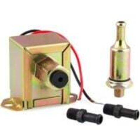 Pompe à Carburant éLectrique 12v 2.5-4 Psi, Pompe à Carburant En Ligne Basse Pression Pompe à Essence éLectrique Automatique Pompe à Carburant ModifiéE Pour Voiture