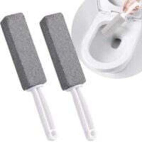 Brosse de Nettoyage de Pierre Ponce, Lime Pieds Pédicure Professionnelle avec Poignée Brosse Suspendu, pour Cuisine/Grill/Bain/Toilette/Pool, 2 Pièces (1/5)