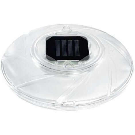 Lampe flottante solaire pour piscine. panneau solaire intégré pour charge automatique. lumière LED économe en énergie. idéale pour éclairage décoratif de piscines intérieures et extérieures la nuit (1/4)