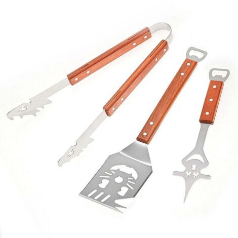 Accessoires de barbecue. accessoires de barbecue extra longs. accessoires de barbecue d'extérieur. meilleurs cadeaux de barbecue uniques pour hommes (1/4)