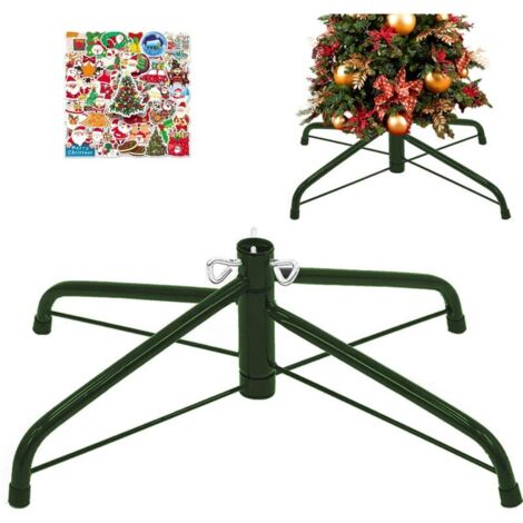 Support de base pliable pour sapin de Noël artificiel de 4 à 1.4 m. support de rechange pour sapin de Noël de moins de 3 cm les décorations de la maison de Noël. pour apporter une atmosphère (40 cm. v