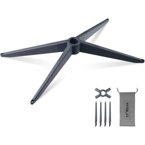 Support Starlink pour antenne parabolique Starlink Gen 2. base légère et portable. support de sol extérieur magnétique amovible Starlink V2