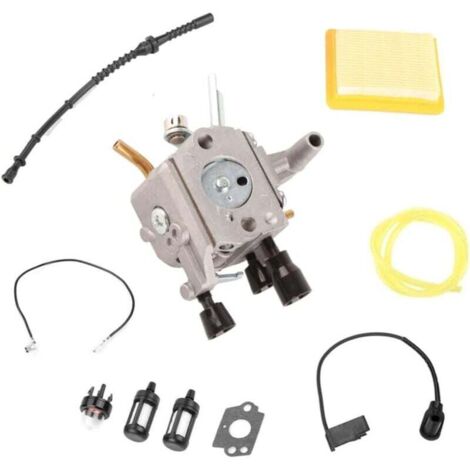 Installation de l'apprêt du filtre à air de la bobine d'allumage du carburateur sur le broyeur pour tuyau de carburant pour fs120 120r fs200 fs250 fs300 fs350 (1/4)