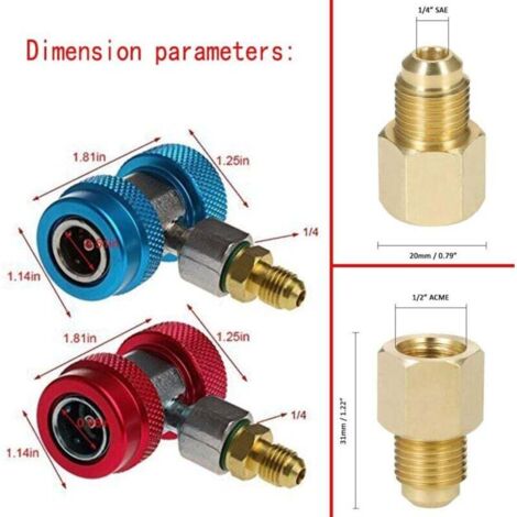 Set D'Adaptateurs Hexagonaux RC 12 Mm Vers 17 Mm – Alliage Aluminium Pour Chenilles 1/10 HSP 94123, Bleu/Argent/Titane