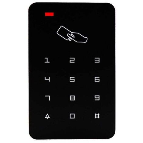 Système de porte d'accès intelligent multifonctionnel à haute sécurité avec technologie de cartouche et clavier, résistant au feu, à l'humidité et aux chocs (1/3)