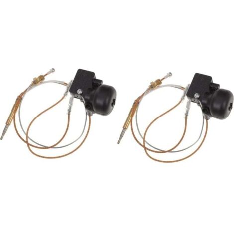 2 Ensembles Interrupteur De Décharge De Sécurité Radiateurs Au Propane Chauffage Au Propane Allume-feu Radiateurs Extérieurs Au Propane Pour Terrasse Capteur Annexe Nylon