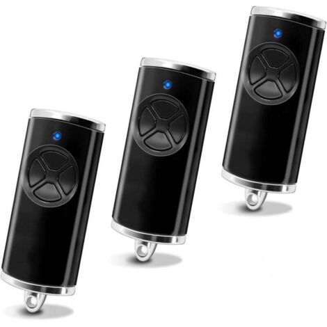 868MHz Télécommande pour porte de garage, 4 Canaux Télécommande de Portail pour Hormann Handsender, Bip Portail Porte De Garage Compatible avec Hörmann HSM4 HSE2 HS1 HS4 HSZ1 HSZ2(3PCS) (1/5)