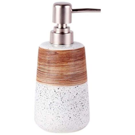 Distributeur de savon, design brossé de style nordique, distributeur de savon liquide, distributeur de savon pour les mains de salle de bain, distributeur de lotion en mousse sous-bouteille