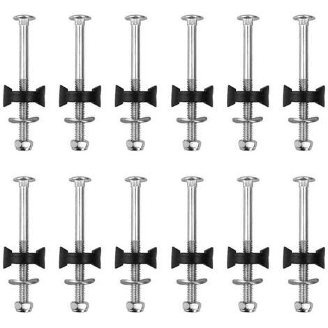 Lot de 12 vis de trampoline, fixation pour trampoline de jardin, acier galvanisé, pour grand trampoline et petit trampoline