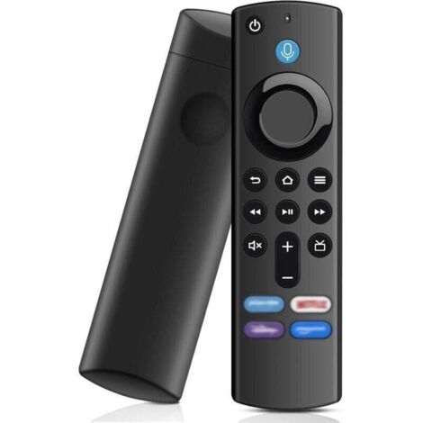Télécommande vocale de Remplacement de la 3ème génération, AMZ-F-ire TV Stick télécommande de Remplacement avec Fonction vocale, Convient au Smart TV Stick 2 gen & 3 gen & 4K & Lite