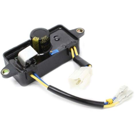 Régulateur de tension automatique AVR pour générateurs à gaz et à pétrole (50 Hz/220 V) 2 500 W (2,0 kW)