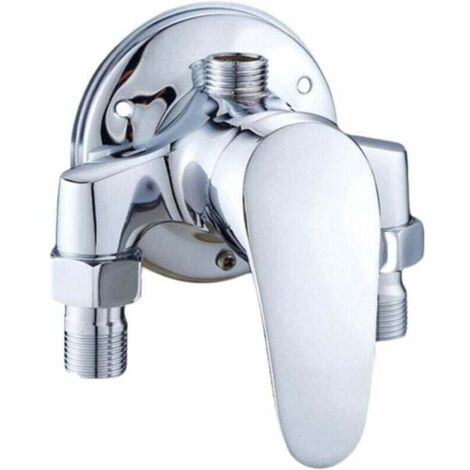 Vanne de dérivation de salle de bain, mitigeur de douche en laiton, mitigeur de douche chaud et froid, mitigeur de chauffe-eau solaire