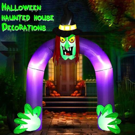 Citrouille gonflable d'Halloween de 8 pieds de long Citrouille