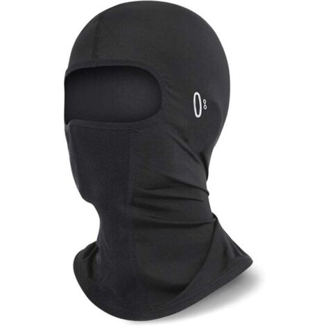 1 masque de protection solaire respirant, doublure de casque en soie glacée, masque de protection solaire d'extérieur, bandeau élastique de cyclisme, adapté aux sports de plein air