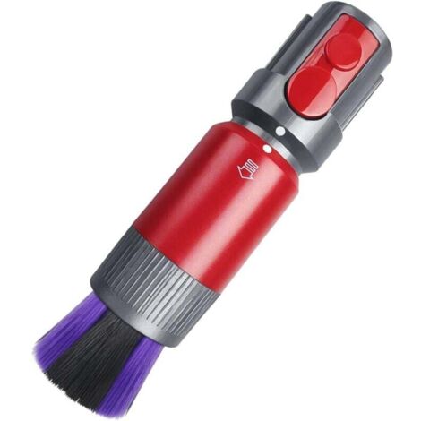Brosse anti-poussière sans traces ni rayures pour aspirateurs Dyson V7 V8 V10 V11 V12 V15 Gen5 Detect et Gen5 Extra Large, poils doux autonettoyants pratiques, ne convient pas à la série SLIM (1/4)