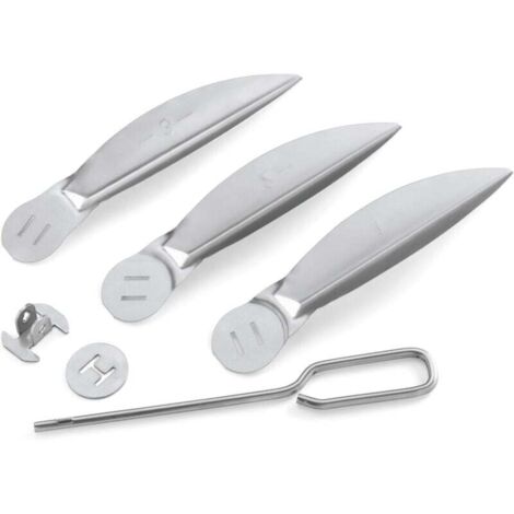 Kit de nettoyage One-Touch Weber 22-1/2" pour barbecue, argent
