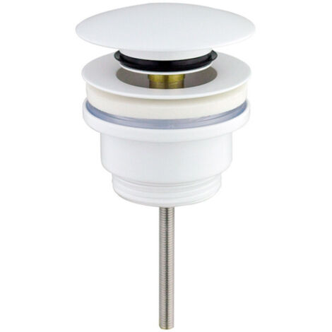 BONDE DE LAVABO UNIVERSEL CLIC-CLAC REA GOLD--blanc (1/3)