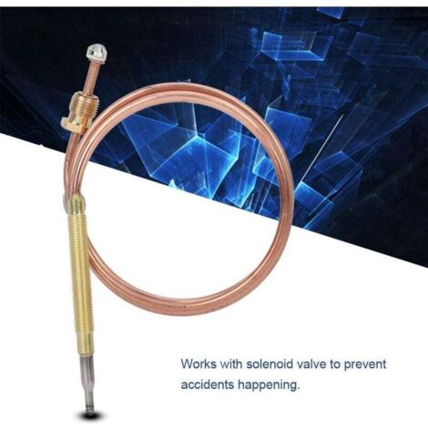 Socobeta Thermocouple Universel 900 Mm – Adaptateur Fiable Pour Cuisinière Gaz, BBQ, Chauffage & Appareils à Gaz !