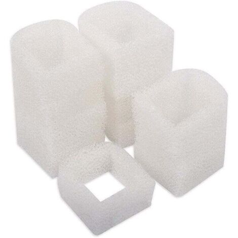 Filtre de rechange pour fontaine à chat, filtre en mousse de rechange pour fontaine à animaux Petsafe Drinkwell, filtre pour fontaine à animaux en acier inoxydable Drinkwell 360°, 12 pièces (1/4)