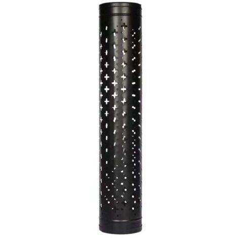 Accessoires de cheminée en acier inoxydable Conduits de cheminée Tuyau d'évacuation des fumées Filet anti-brûlure