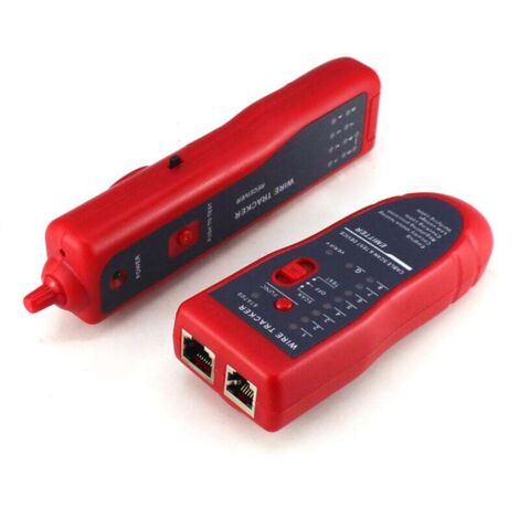 UT682D Testeur de ligne de détection de toner pour câbles téléphoniques, câbles réseau Ethernet LAN, détecteur de ligne d'étalonnage (UT682D)