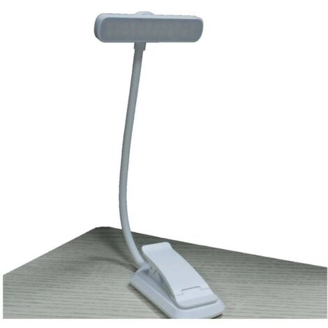 Lampe De Lecture 24 LED, Lampe Pour Lire Dans Le Lit Rotative 315 Liseuse Clip Rechargeable 360 Cou Flexible Longue Travail Pour Lire Au Lit 99426293