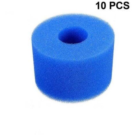Filtre Spa en Mousse, Lavable Type S1 et Type VI, fabriqué en France, Compatible avec Intex, Bestway, Filtration optimale (1/4)