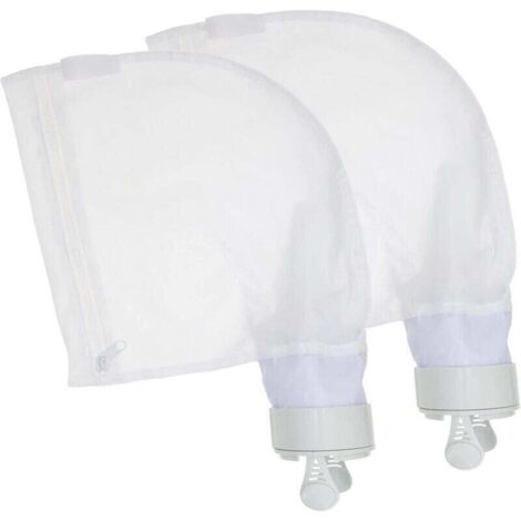 Sacs à Limon adaptables pour Polaris 280 480 Robot Nettoyeur Piscine. Lot de 2 Sacs filtres Nylon renforcés à Fermeture éclair Zip K13 (Lot de 2)