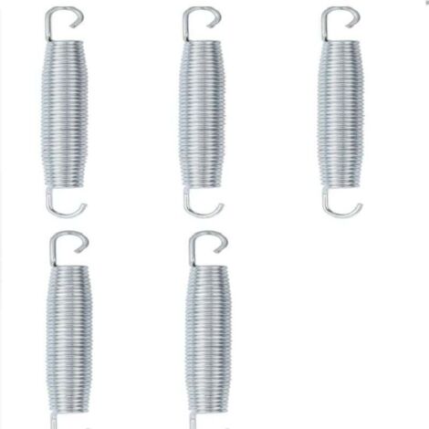 Ressort de trampoline de 5,5 pouces, robuste, en acier inoxydable, remplacement de ressort, 5 pièces