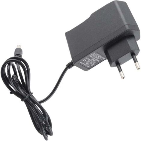 Alimentation universelle AC/DC 12V 2A pour pédales d'effets, instruments de musique, guitares électriques, pianos numériques (prise UE)