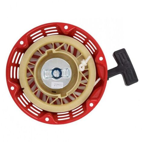 Démarreur Tirette , Démarreur à Tirette à Recul Remplacement pour Générateur de Recul 168F 170F 2-3KW (1/4)