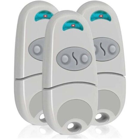 Télécommande Torfernbedienung, 433,92 MHz, pack de 3 (1/2)