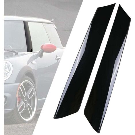 1 paire de moulures pour pare-brise, avant gauche, côté conducteur, compatible avec Mini Cooper R50 R52 R53 remplace les accessoires de fenêtre 51137128157