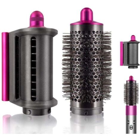 Convient à la brosse volumisante ronde anti-projections pour sèche-cheveux Dyson Airwrap Styler HS01/HS05, accessoire de lissage pour sèche-cheveux Dyson Airwarp (1/4)