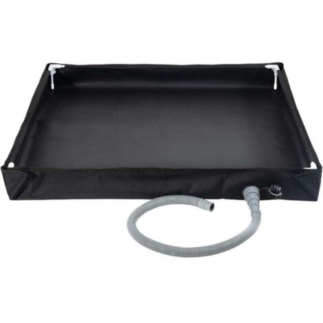 Base De Douche Pliable Pour Camping, Bac De Douche Portable, Bac Douches Pliable Camping Car, Base De Bain Avec Tuyau De Drain Drainage - Panage De Bases De Douches De Camp Portable Avec Tuyau (1/4)