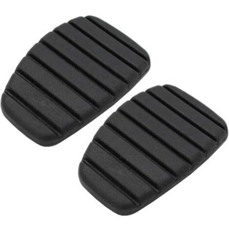 Lot de 2 plaquettes de pédale de frein et d'embrayage en caoutchouc pour Renault Clio Megane Kangoo Laguna Modus Espace Trafic, Opel, Opel Vivaro, Nissan Primastar 7700416724 4653100QAC